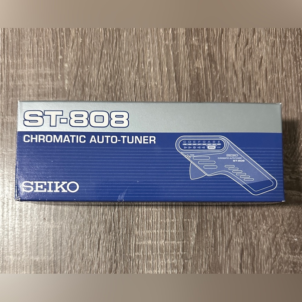 RARE VINTAGE‎ Seiko ST-808 Chromatic Auto-Tuner for Guitar - Picture 2 of 4